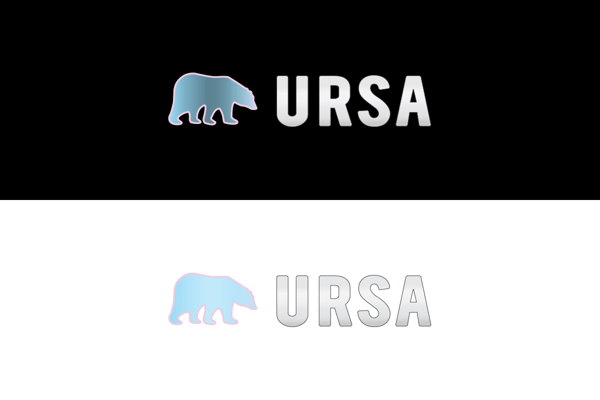 URSA product logo in light and dark colourways