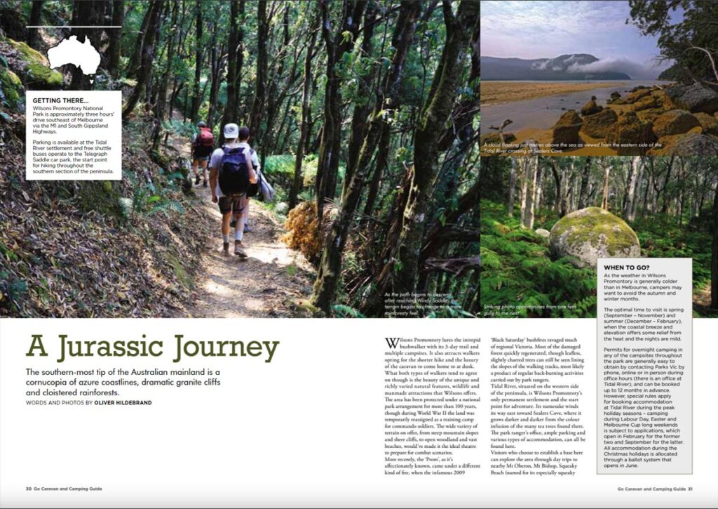 Wilsons Promontory travel writing and landscape photography