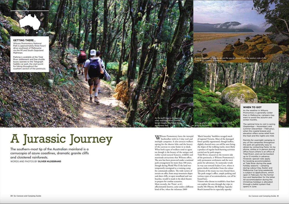 Wilsons Promontory travel writing and landscape photography